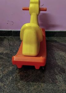 Yellow Giraffe Rocker Toy