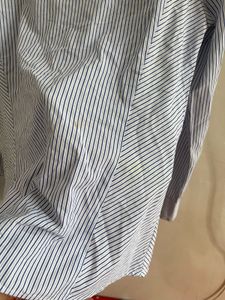 Classic Striped Button-Up Shirt
