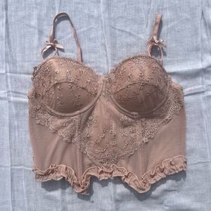 Lace Bustier Top