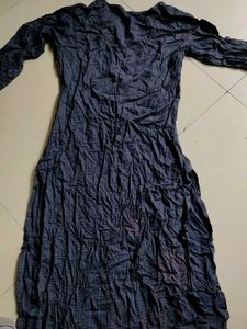 Stylish Blue Printed Kurta