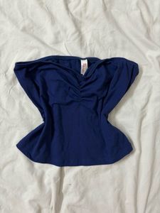 Blue Tube Top