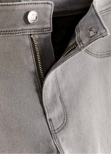 Grey high waist Denim slim fit Jeans