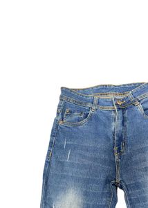 Stylish Flared Ripped Jeans