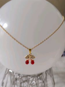 Cherry Charm Necklace