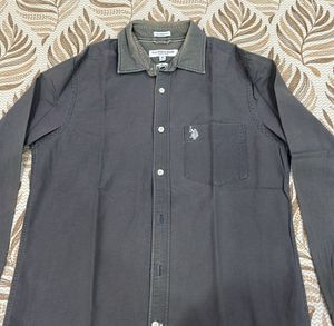 U.S. Polo Assn. Gray Shirt