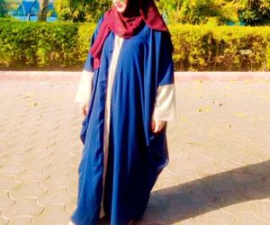 Blue Kaftan Abaya
