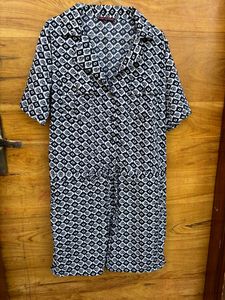 Vertical Printed Short Jumpsuit