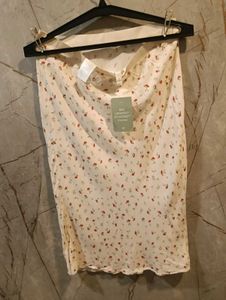 H&amp;M Floral Midi Skirt (sizeM/L)