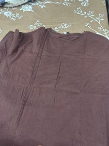 Brown Graphic T-Shirt