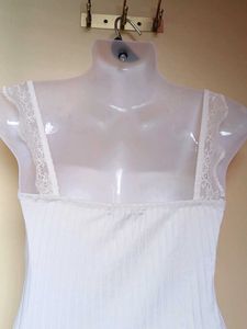 price dropped! White Lace Trim Cut-Out Mini Dress