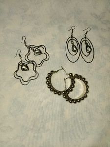 Earring Bundle: 3 Unique Pairs