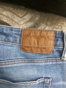 American Eagle Distressed Blue Jeans