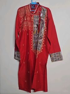 Stylish Red Ethnic Kurta