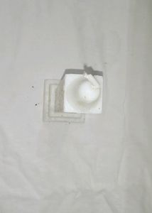Diwali White Candle
