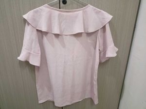 Chic Ruffled V-Neck Top