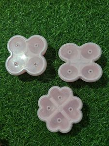 Fun Shape Ice Cube Trays Set of 8 pcs