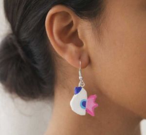 Handcrafted Cute Bird Earrings