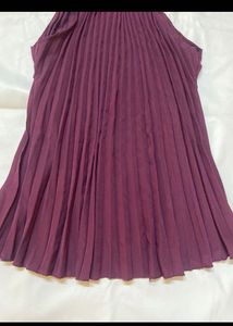 Sale!!Elegant Pleated Halter Neck Top