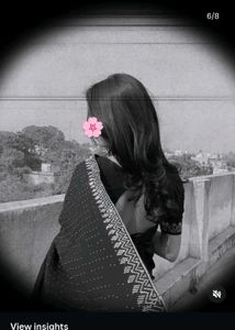 Elegant Black Saree + blouse