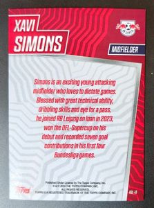 04/25 Ultra-Rare Xavi Simons Orange Parallel