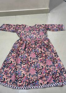 Floral Kurta Set(L)