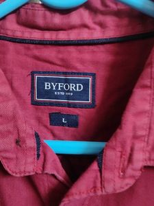 Maroon Casual Shirt