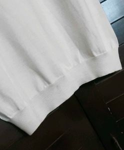 Monte Carlo Men Off White Solid Cardigan