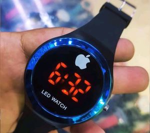 Led Watch, Blue Round Shaped