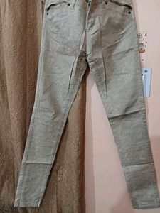 Women Beige Printed Pant