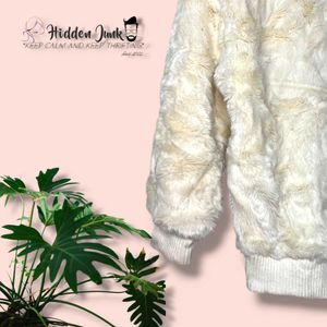 Fuzzy Cream Sweater