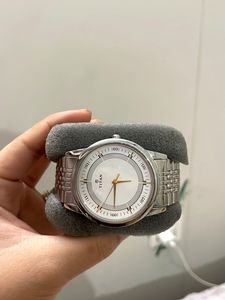 Titan White Dial Watch