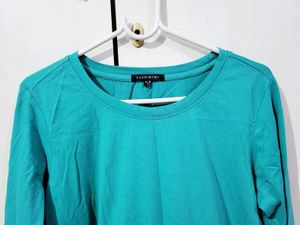 CHEMISTRY TEAL FULL SLEEVES TSHIRT