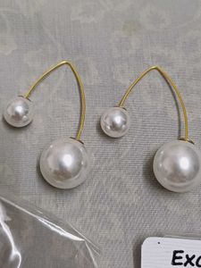 Elegant Pearl Drop Earrings