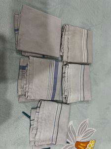 set of 5 handker chiefs