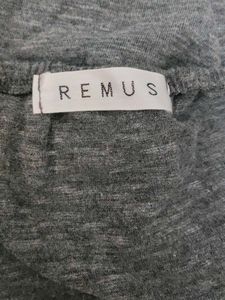 Grey Lace Trim Camisole Top
