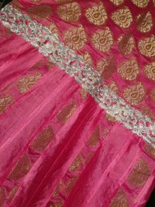 Pink Embellished Kurta
