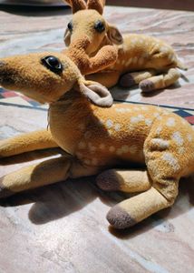 Cute Spotted Deer Plush Toys Set