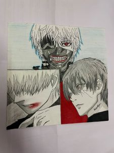 Ken Kaneki fan art sketch