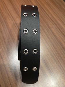 Black Grommet Eyelet Belt H&amp;M 30"