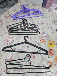 Assorted Clothes Hangers - Pack of 10+