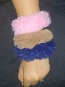 Set Of Fur scrunchies 😇