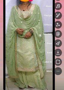 party wear plazzo kurta set