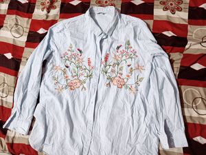 Light Blue Stripe Shirt.