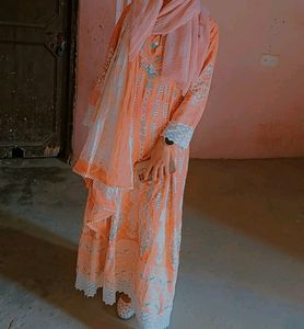 Beautiful Frok Dupatta Set