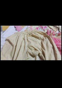Patchwork suit with chiffon dupatta