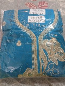 TEAL BLUE SUIT SET