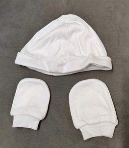 Mothercare kids cap and Mittens Set