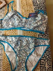 Floral Bra &amp; Panty Set All 36. Many Different Ones