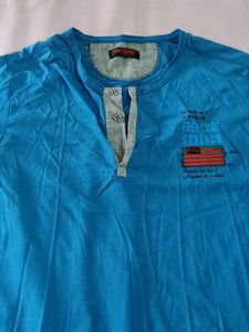 Blue Graphic T-Shirt