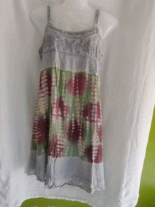 Boho Tie-Dye Sundress